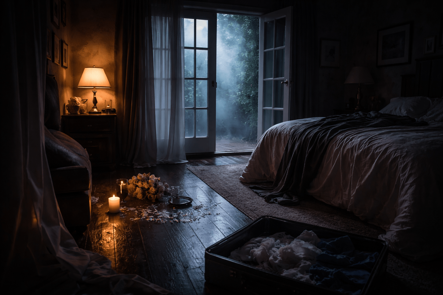 mračna misteriozna soba atmosfera iz netflix horor serije